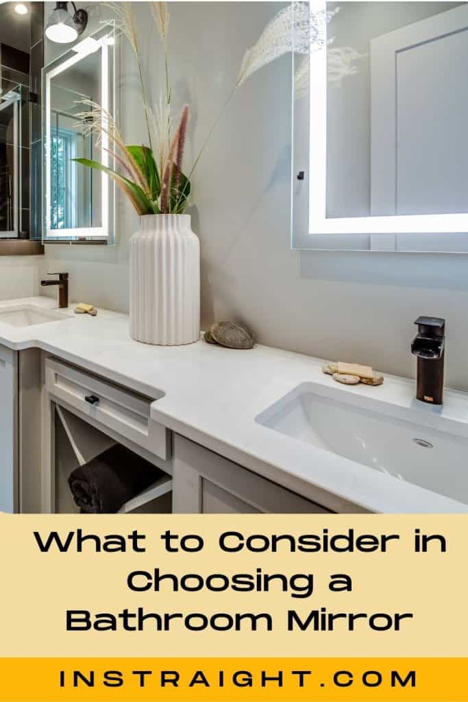 square bathroom mirrors with lights